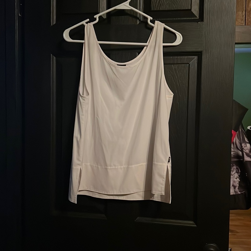North face white tank